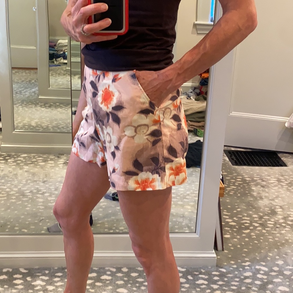 H&M set. Strapless swimsuit (6) & linen short
